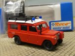 1/87 Roco Land Rover Feuerwehr 2. Wahl- Stoßstange vorne fehlt! 1359
