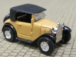1/87 Brekina BMW Dixi Cabrio geschlossen beige, Felgen chrom