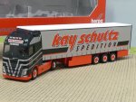 1/87 Herpa Volvo XL Kay Schultz Spedition Gardinenplanen-Sattelzug 306980