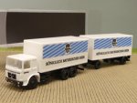 1/87 Albedo MAN F80 Kaltenberg Bier Koffer-Hängerzug