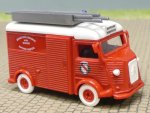 1/87 Busch Citroen HY Sapeur Pompiers mit Leiter #1923 Praline