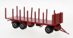 1/87 Brekina Rungenanhänger 3achs rot 55312