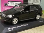 1/43 Minichamps MB M-Klasse Facelift 2008 schwarz 400 037600