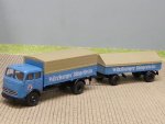 1/87 Brekina MB 334 Würzburger Bürgerbräu Planen-Hängerzug