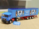 1/87 Herpa Albedo MAN F90 LOCHER BRÄU Appenzell Koffer-Sattelzug