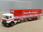 1/87 Herpa MAN F90 BALBECK BIER Koffer-Sattelzug