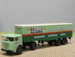 1/87 Brekina Büssing LS 11 Speer Wuppertal Koffer-Sattelzug