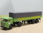 1/87 Brekina Büssing LS 11 Schenker Braunschweig Planen-Sattelzug 79200