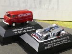 1/87 Brekina SET Vw T2 PORSCHE + Porsche 917K Martini Racing #3 Sebring 1971