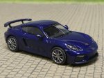 1/87 Minichamps Porsche Cayman GT4, 2019 dunkelblau metallic 870067600