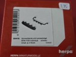 1/87 Herpa Zubehör Sonnenblende + Lampenbügel MAN TGS Individual schwarz 054416