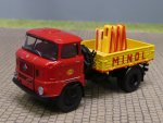 1/87 Brekina IFA W50 Minol mit Zapfseulen 97258