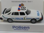 1/87 Wiking Saab 900 Polis Schweden Sondermodell Reinhardt