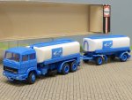 1/87 Herpa Iveco Magirus Deutz ARAL + Lenkachse Tank-Hängerzug 813371