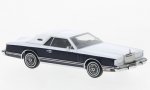 1/87 PCX Lincoln Continental Mark V weiß - dunkelblaumetallic 870355