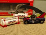 1/87 Herpa Liebherr Reachstacker LRS 645 mit 2 Containern Alfred Talke 311823