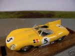 1/43 Brumm r151 Jaguar D-Type HP 260 1954-60 gelb 5