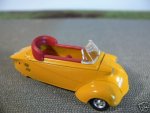 1/43 Gama Messerschmitt Kabinenroller gelb 51008