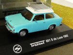 1/43 Atlas DDR Auto Kollektion Trabant 601 S de luxe 1982 türkisblau 2000001