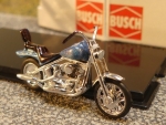1/87 Busch US-Motorrad blau metallic 40152