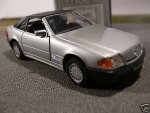 1/43 Gama MB SL Coupe mit Hardtop silber 81132