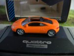 1/87 Rietze Audi Quattro Spyder orange in PC Box 80000